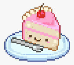 Pastry Drawing Food - Pixel Cake Gif Transparent, HD Png Download ...