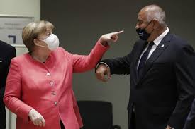 Sometimes referred to as the merkel diamond, it is widely considered one of the most recognizable hand gestures in the world. Merkel At 66 10 Photos That Tell The Story Of Germany S Eternal Chancellor The Local