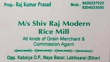 Shivraj Modern Rice Mill in Lakhisarai HO,Lakhisarai - Best Rice ...