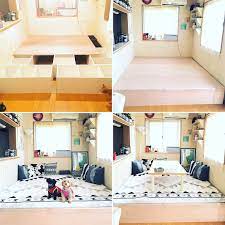 小上がりスペース ニトリ diy 部屋全体のインテリア実例 2016 09 29 12 24 39 roomclip ルームクリップ インテリア 収納 インテリア ソファ diy 作り方