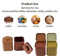 OEM ODM Manufacture Custom Loose Leaf Tea Packaging Square ...