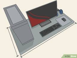 Your homemade pc gaming desk is complete now, and all you have to do is to bring your dual monitor computer and accessories, set it up nicely, put the cables at the right place, and begin your gaming. How To Build A Gaming Desk 14 Steps With Pictures Wikihow