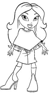 Keep your kids busy doing something fun and creative by printing out free coloring pages. Get This Free Bratz Coloring Pages To Print For Girls Yf57b