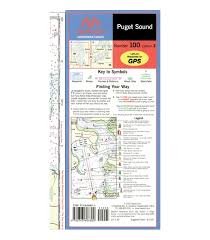 Maptech Puget Sound Waterproof Chart