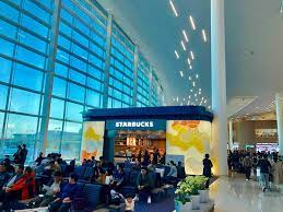 Incheon international airport (icn) located in seoul, incheon gwang'yeogsi, south korea. Starbucks Incheon Airport New Terminal 1 Picture Of Starbucks Incheon Airport T2 Air Incheon Tripadvisor