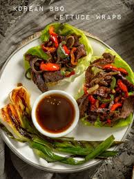 These beef lettuce wraps, also called ssam, are real umami bombs. Korean Barbecue Lettuce Wraps Oh That S Good