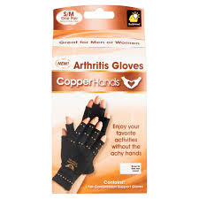 Copper Hands Compression Gloves S M Walmart Com