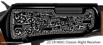 Pendleton County West Virginia Engraved Rifle