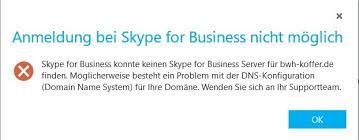 I have an issue with a few laptops where the mic is not working on skype for business. Skype For Business Dns Problem Login Problem Administrator