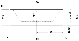 Toiletten toiletten werden mit einer sitzhöhe von 40 cm als standardmaß montiert. Darling New Badewanne 700245 Duravit