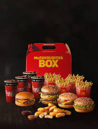 Crispy chicken sandwich combo meal. Mcfavourites Box Mcdonald S Australia