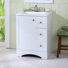 Glacier Bay Lancaster 24 In Vanity In White With Alpine Vanity Top In White Lc24p2com Wh The Home D Vanity Top Small Bathroom Shelves Small Bathroom Storage