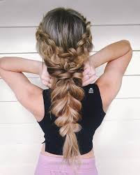Great Dutch Braids And Loose Rope Hairstyle Easy Half Up Half Down Hairstyles Boho Hairstyles Easy Hairsty Easy Hairstyles Braided Hairstyles Rope Hairstyles