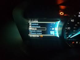 It is also a serious issue if you are in an unfamiliar place and need to get home fast. 17 Lock Settings Namely Autounlock Child Safety Locks Ford Explorer Ford Ranger Forums Serious Explorations