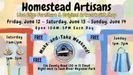 Homestead Artisans Pop-Up Shop: Make-and-Take Weekend