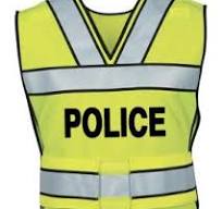 Blauer ANSI 207 Hi Viz POLICE Breakaway Safety Vest ...