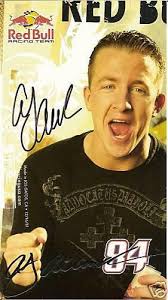 Shane Huffman autographed NASCAR photo card