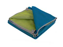 The dense mat folds up nicely. Cgear Sand Free Beach Mat Quicksand Coolgift