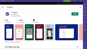 Em primeiro lugar, você deve instalar o software bluestacks no seu computador ou laptop. Download Dropbox On Pc With Noxplayer Noxplayer