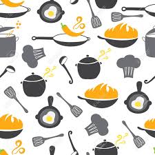 Cocinas de diseño 4650 due cocina de diseño 8050 inversa Elementos De Cocina Sin Patron Wok Sarten Olla Sopa Huevo Frito Cuchara Cucharada De Pimienta De Chile Olla Ilustraciones Vectoriales Clip Art Vectorizado Libre De Derechos Image 63810637