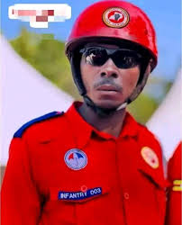 Drama witnessed in Kericho Town as a man rides BodaBoda while naked!!!