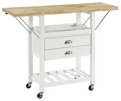 Check out these easy to follow plans for this diy drop leaf kitchen island / cart. Bristol Double Drop Leaf Kitchen Cart Transitional Kitchen Islands And Kitchen Carts By Homesquare Houzz