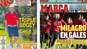 I don't know if gareth had anything to do with it, obviously he was stood there, but i think far. Gareth Bale Wales Forward Risks Further Rift With Real Madrid Over Banner Bbc Sport