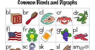 Classroom Freebies Too Common Consonant Blends And Digraphs