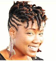 The style is achieved by dividing the hairs into several sections, twisting strands of hair, then twisting two twisted strands around one another. Natural Hairstyles Natural Hair Styles Natural Hair Styles Easy Hair Twist Styles