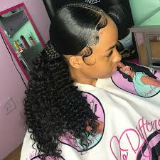 Sleek Ponytail And Flawless Edges Black Girl Ponytails Stylish Hair Hot Hair Styles