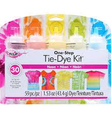 Tulip One Step 5 Color Tie Dye Kits Neon