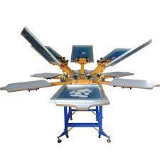 Economical Manual 8 Color 8 Station Rotary T Shirt Screen Printing Machine For Sale Price Us 17 Screen Printing Machine Printing Machine Printing Machines