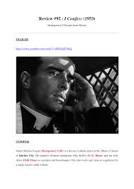 Review #92 : I Confess (1953)