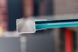 Aluminium Regenrinne Mit Integriertem Ablauf Glasdach Glasvordach Terrassenuberdachung Glas
