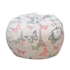 Microsuede Bean Bag Paris Acessentials Bean Bag Chair Modern Bean Bags Bean Bag