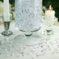 300 Pack Clear Large Acrylic Ice Bead Vase Fillers Table Decoration In 2020 Vase Fillers Candle Vase Filler Pillar Candles