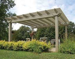 Aluminum Vintage Classic Free Standing Pergolas | Pergolas by Style |  GazeboCreations.com