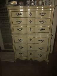French provincial desk and dresser bedroom set | curiosity. Post 1950 French Provincial Furniture Vatican