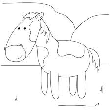 How To Draw Horses Fun Drawing Lessons For Kids Adults Animal Line Drawings Drawing Lessons For Kids Draw Animals For Kids
