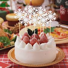 Order birthday cakes online uk wide by 2pm for next day delivery. 20 50pcs Snowflake Cake Topper Girl Christmas Birthday Cupcake Toppers Baby Shower Wedding Party Glitter Cakes Decor Accessories Cake Decorating Supplies Aliexpress