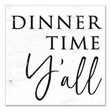Dinner Time Y All Canvas Art Print In 2021 Cheeky Quotes Dinner Time Dinner Quotes