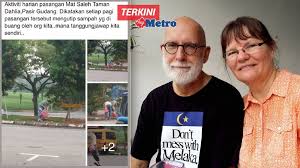 Kutip Sampah Di Kawasan Kejiranan Setiap Hari Pasangan Mat Salleh Ini Lebih Malaysia Dari Orang Malaysia Sendiri Suami Isteri Wa Men Malaysia Mens Sunglasses
