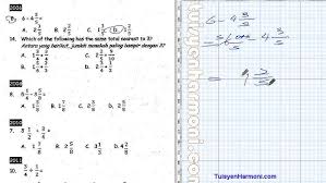 Please fill this form, we will try to respond as soon as possible. Soalan Upsr Sebenar Math Pecahan Tahun 5 Youtube
