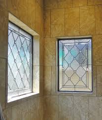 Stained glass is a bathroom window option because it looks great, lets in light and protects privacy. Bathrooms Custom Stained Glass Premium Custom Glass Studio