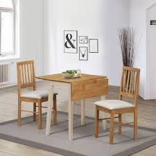Chugach solid wood dining table and chairs. 2 Seater Dining Set Square Extendable Table Cream Padded Seat Wooden Furniture Essplatz Mit Bank Holzesstische Esstisch Modern
