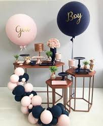 Whoa, baby—these are some cute ideas! Pin By Sydney Madden On Decoracao Charevelacao Creative Baby Shower Themes Creative Baby Shower Baby Gender Reveal Party