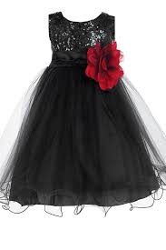 Baby Girls Black Sequin Party Dress W Lettuce Tulle Hem 3 24m Girls Formal Dresses Small Girl Dress Girls Designer Dresses