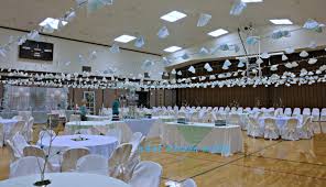 Cheap Wedding Reception Decorations Wedding Reception In Gyms Decorated Goog In 2020 Cheap Wedding Decorations Wedding Reception Layout Wedding Reception Tables Layout