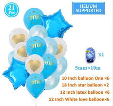 Balloon Foil Balloons Balloon 1st Birthday Decoration Ideas For Boy 1st Birthday Decoration Baby Boy First Birthday Balloon 1st Birthday Party Number 1 Foil Balloons Baby Shower Boy Gender Reveal Cake Smash First Birthday Balloons Birthday Balloons 1st Birthday Decorations
