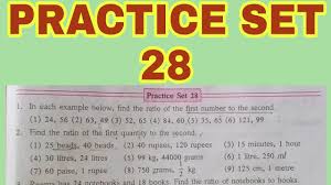 Do all the examples and questions. Chapter 11 Ratio And Proportion Practice Set 28 Class 6 Maths Maharashtra State Board Youtube